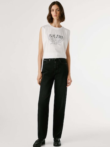 Pepe Jeans Baggy Jeans 'Addison' in Schwarz