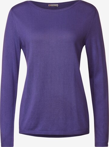 STREET ONE Sweater in Purple: front