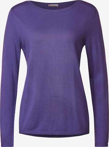 STREET ONE Sweater in Purple: front