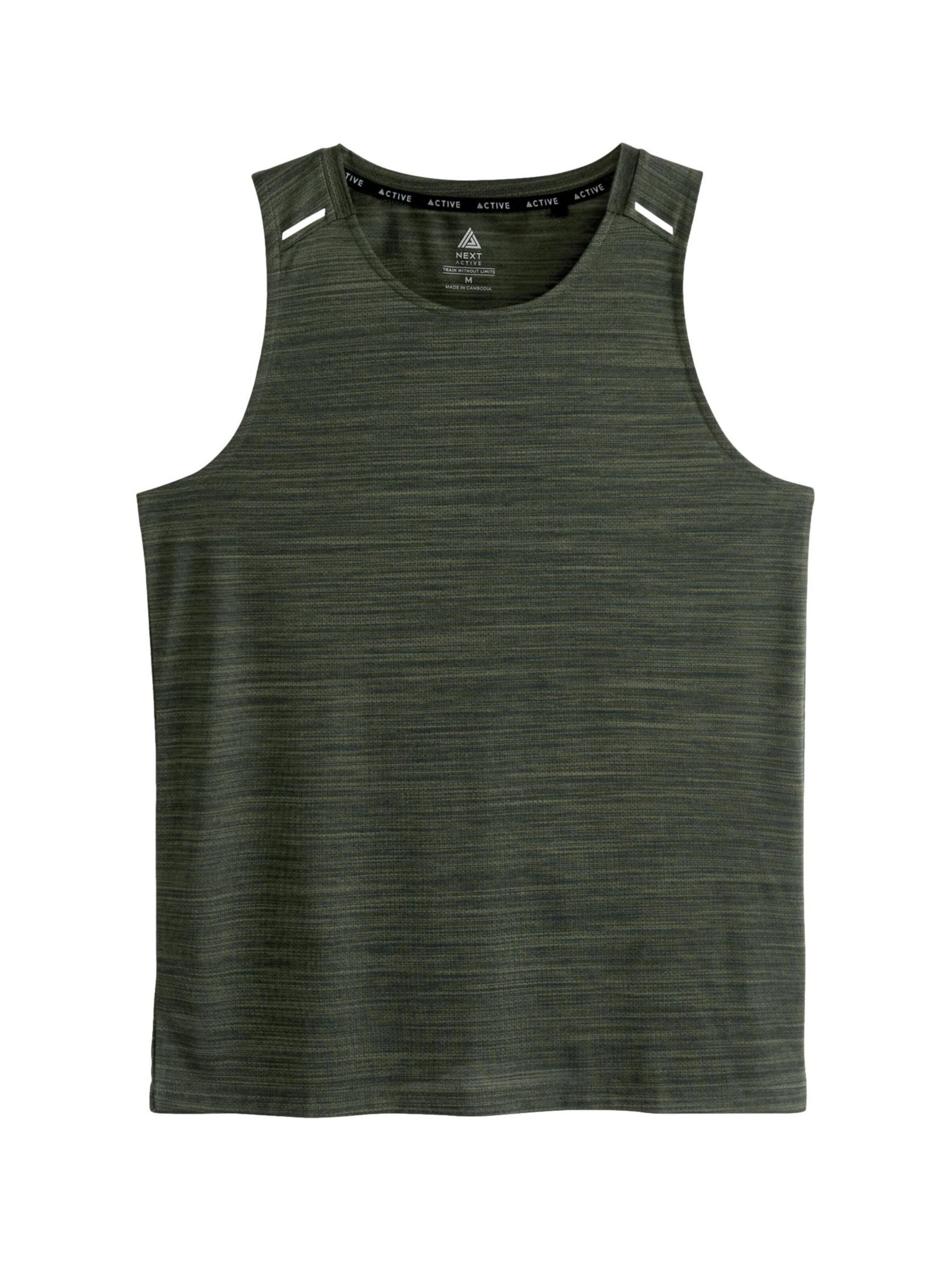 Tricou de la Next pe verde: față