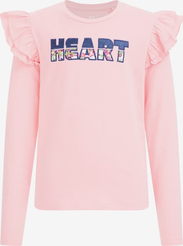 WE Fashion Shirt in Pink: front