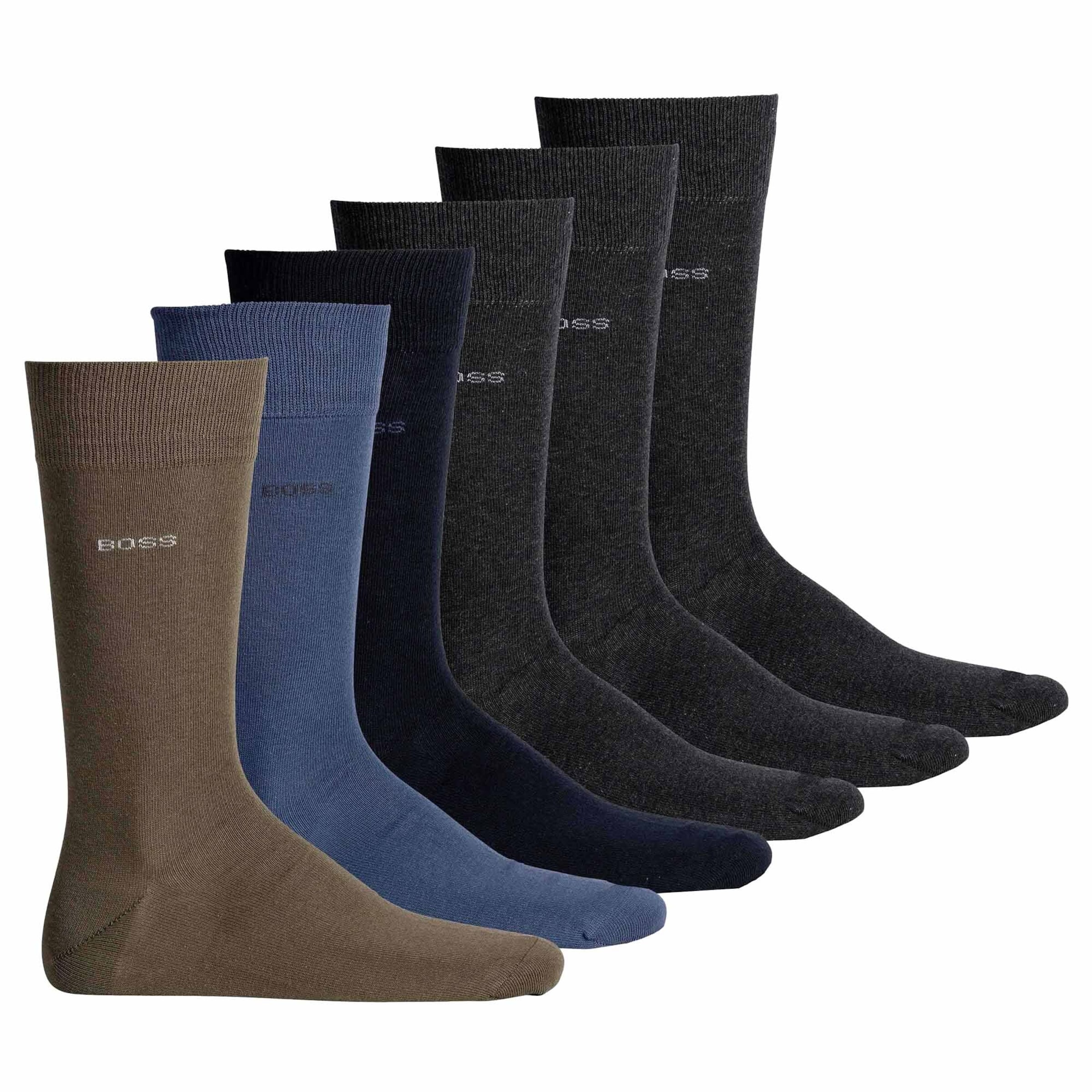 BOSS Zokni - kék: elől