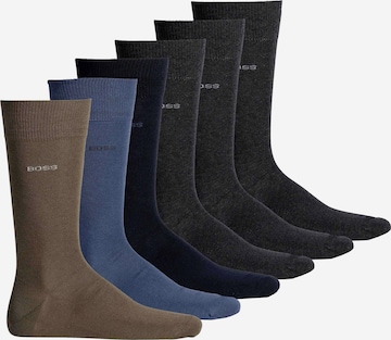 BOSS Sokken in Blauw: voorkant