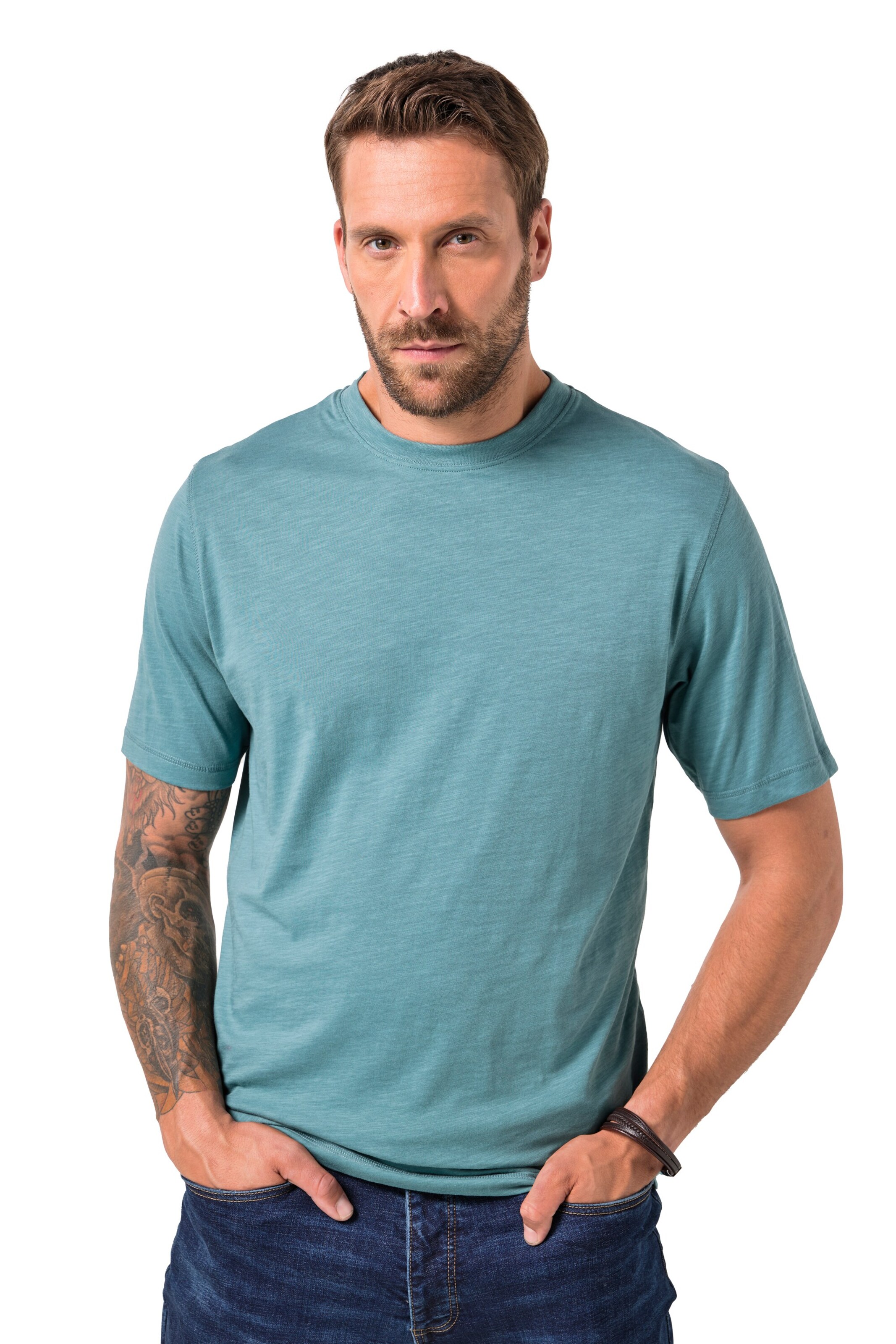 JP1880 Shirt in Green: front