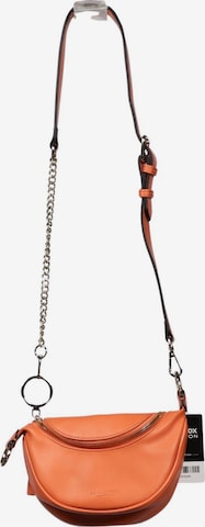 Seidenfelt Handtasche klein One Size in Orange: Vorderseite