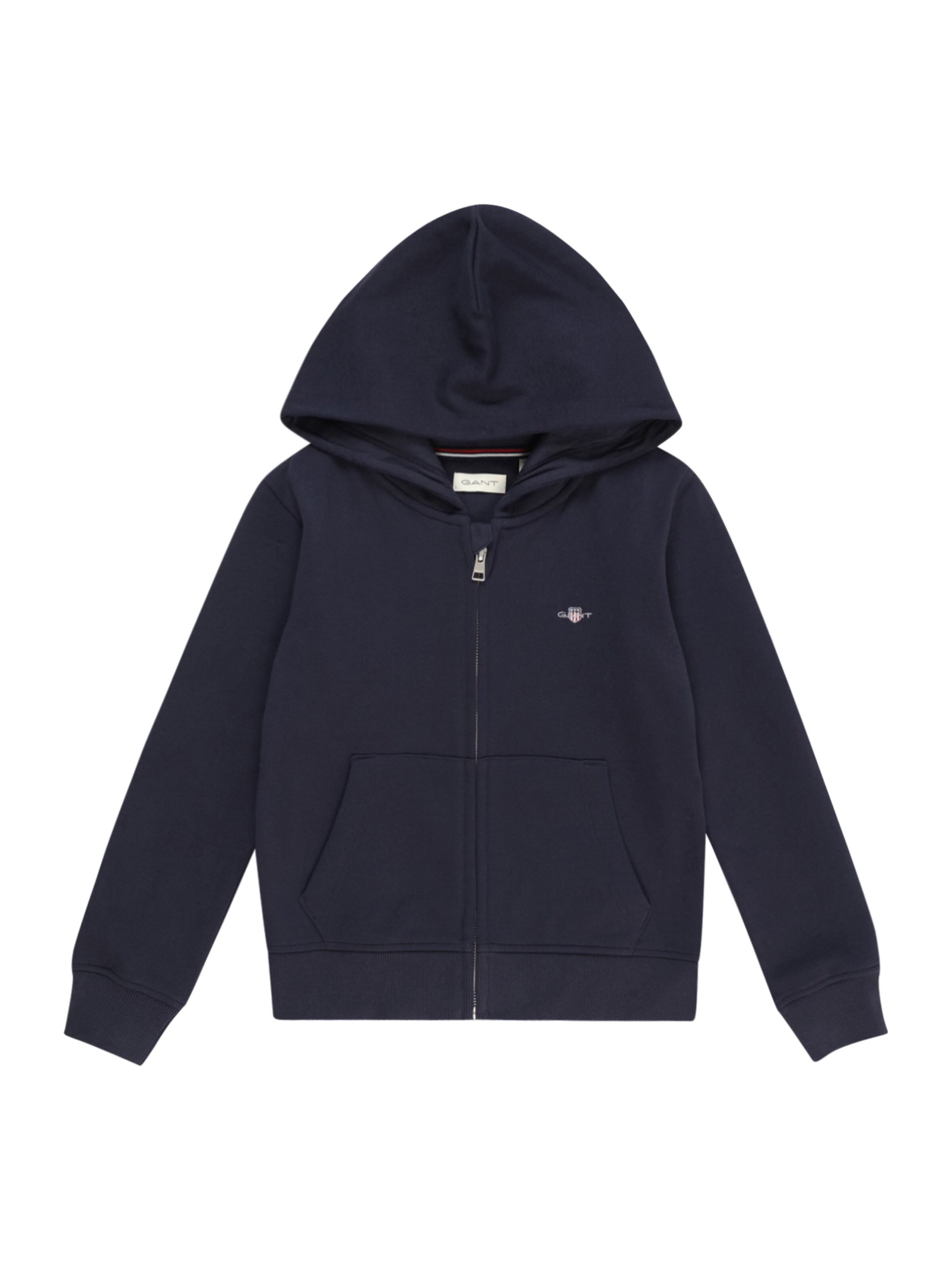 GANT Sweat jacket in Blue: front