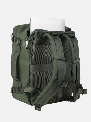 TUCANO Plecak 'TUGO' M DRY BAGAGLIO A MANO 15.6"' w kolorze zielony