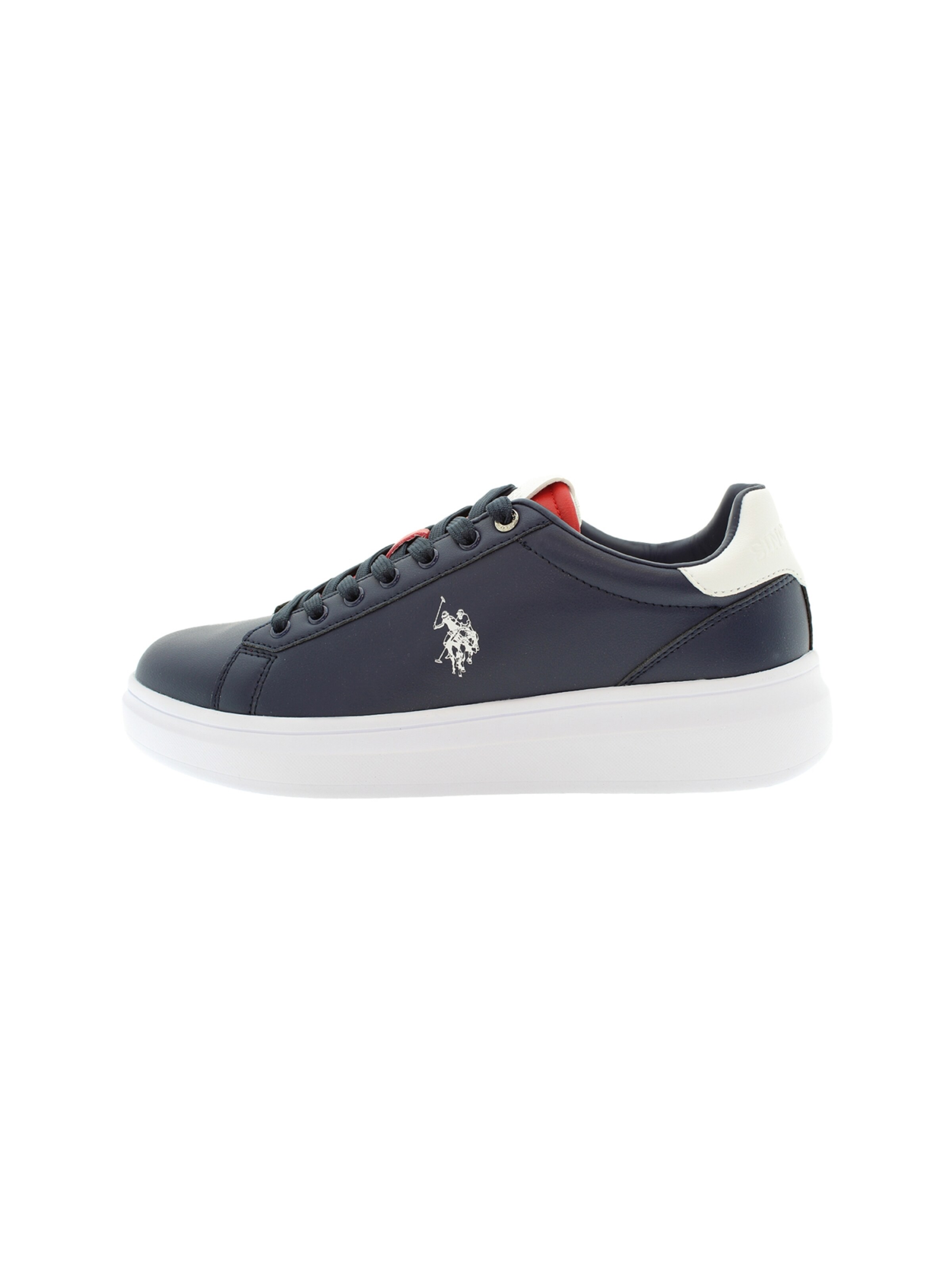 U.S. POLO ASSN. Sneakers laag in Blauw: voorkant