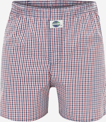 D.E.A.L International Boxershorts 'Check' in Rot: predná strana