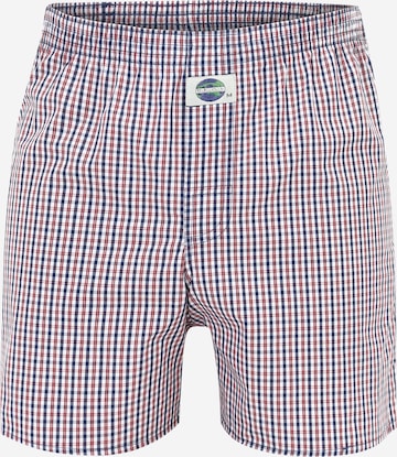 D.E.A.L International Boxershorts 'Check' in Rood: voorkant