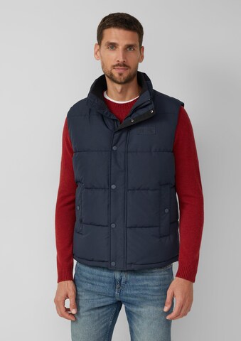 Gilet s.Oliver en bleu : devant