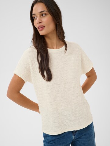 Kaffe T-Shirt 'KAfelicity' in Weiß