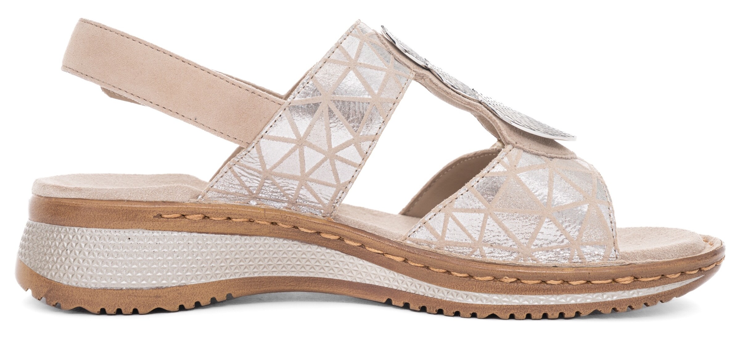 ARA Strap Sandals in Beige