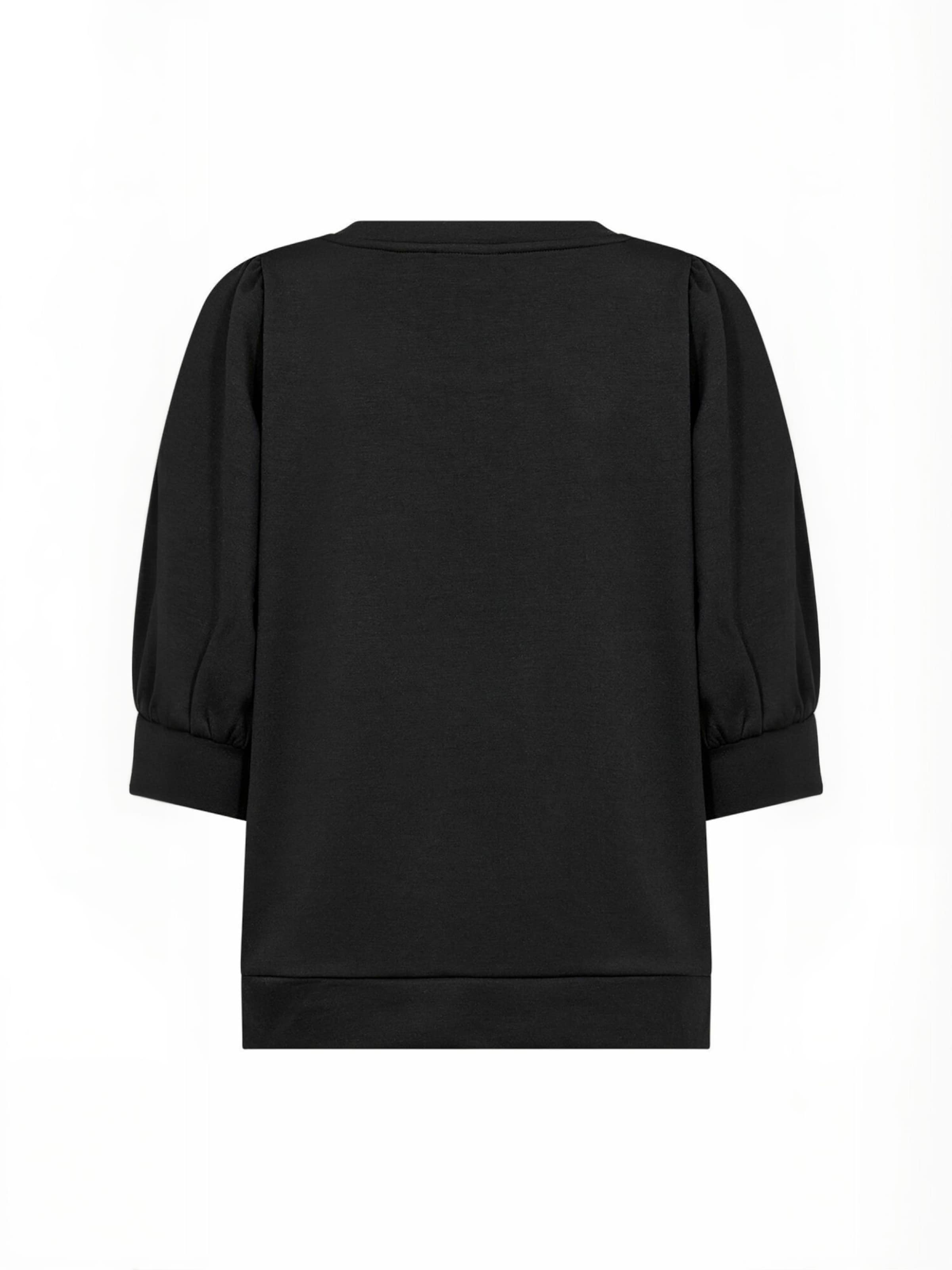 Sweat-shirt 'Sabina' Wasabi Concept en noir