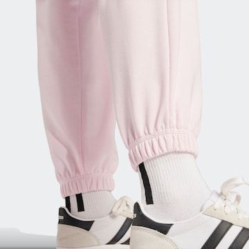 ADIDAS SPORTSWEAR Tapered Sporthose 'Essentials' in Pink