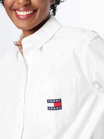 Camicia da donna di Tommy Jeans in bianco