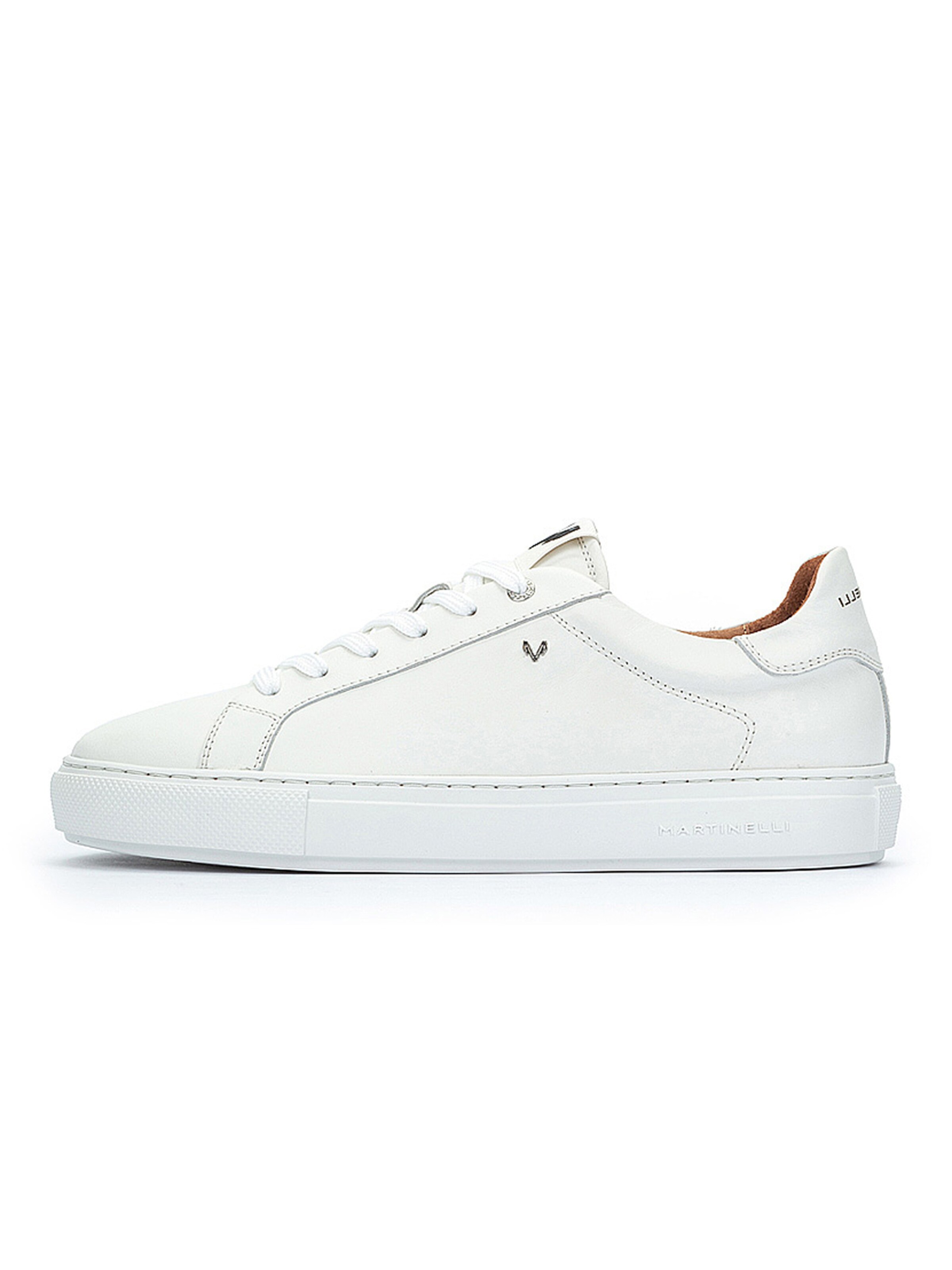 Baskets basses 'Hastings' Martinelli en blanc : devant
