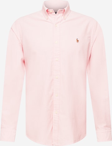 Polo Ralph Lauren Средняя посадка Рубашка в Ярко-розовый: спереди
