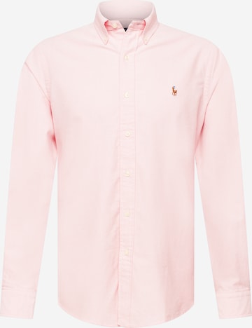 Coupe regular Chemise Polo Ralph Lauren en rose : devant