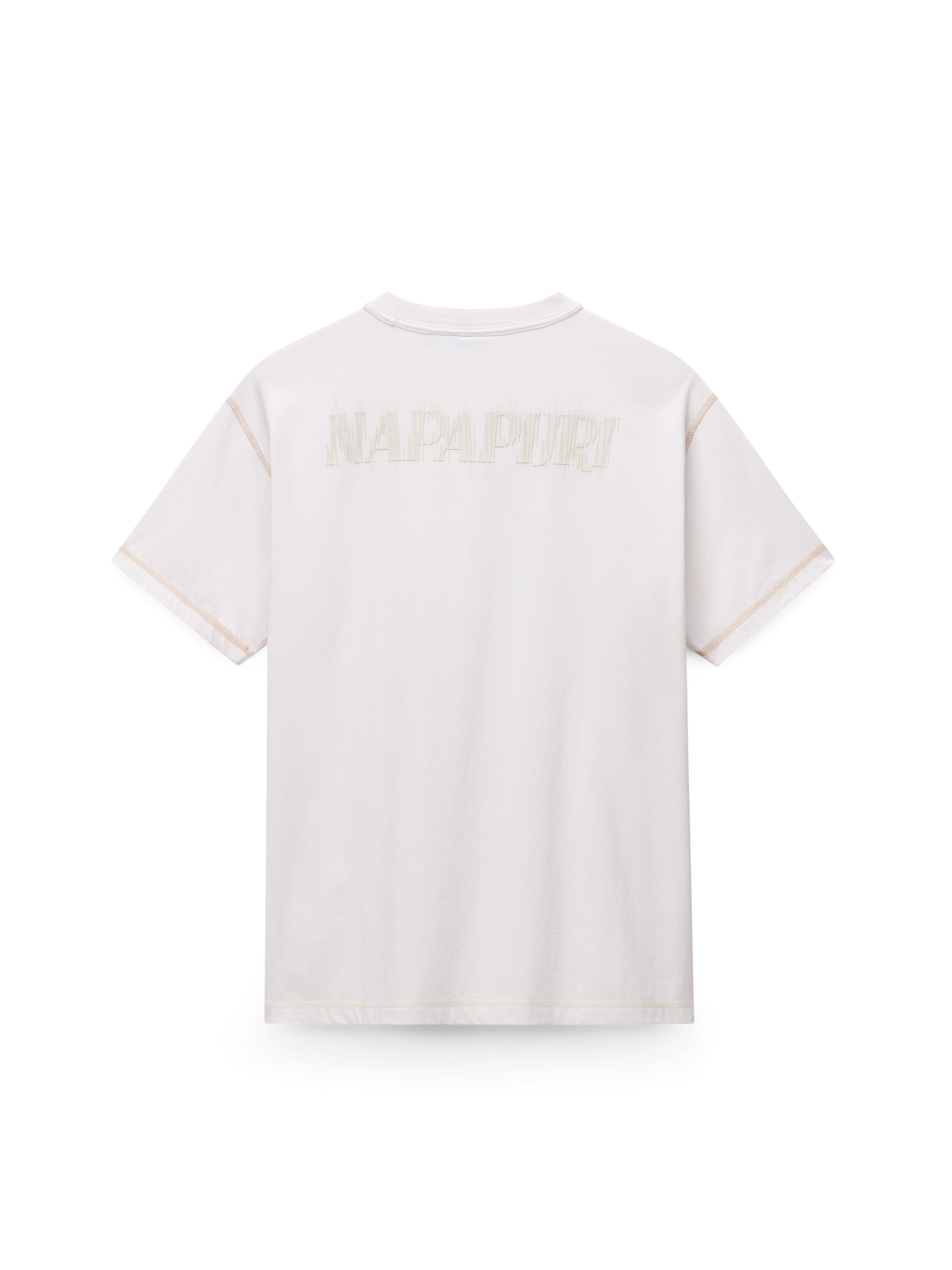 NAPAPIJRI Tričko 'S-UMBRA SS' - Biela