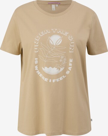 QS Shirt in Brown: front