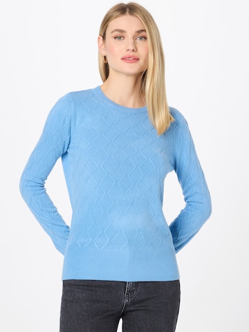 Dorothy Perkins Sweater 'Diamond' in Blue: front