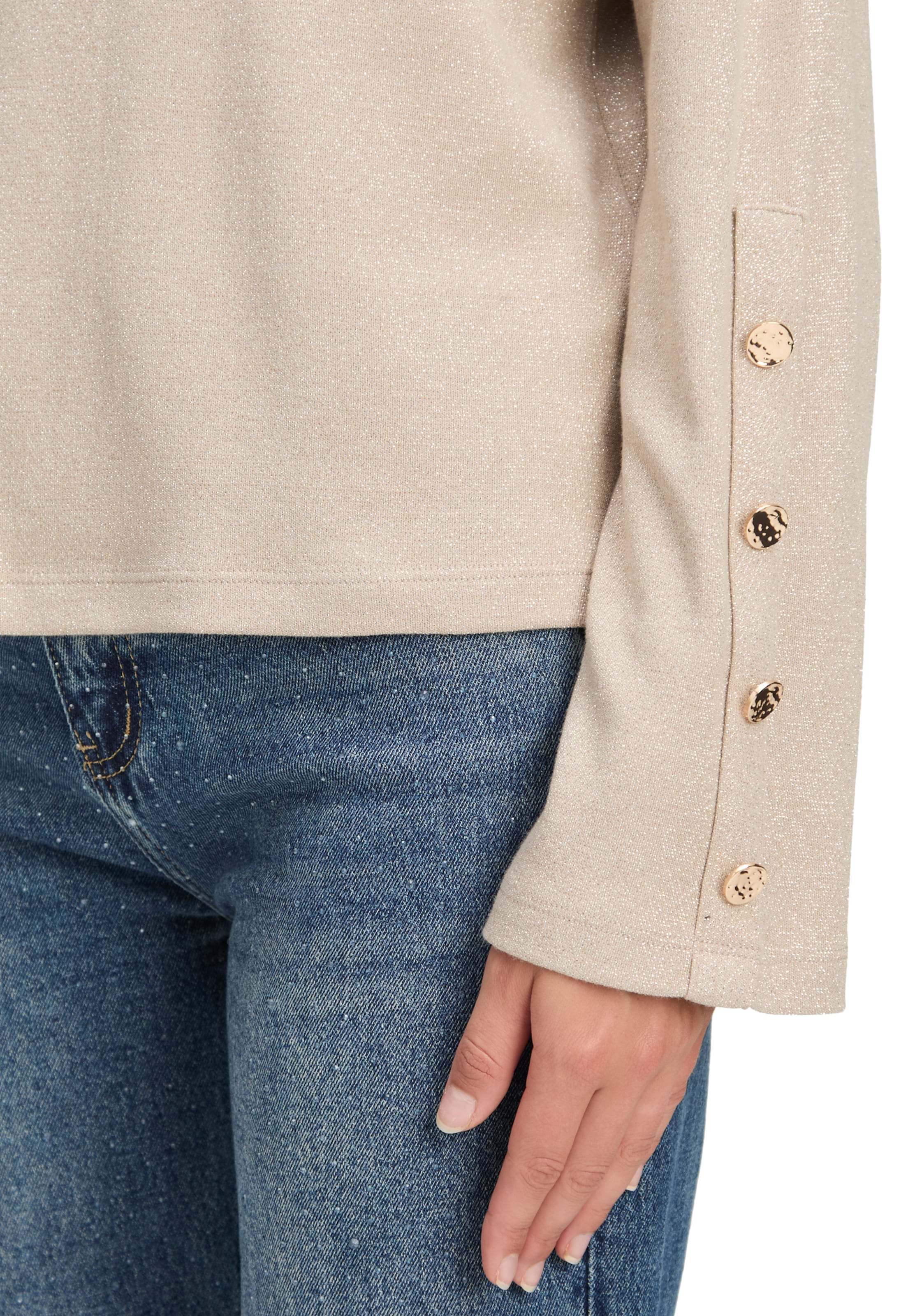 Cartoon Свитшот в Бежевый