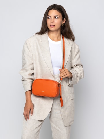 Picard Shoulder Bag ' Java ' in Orange: front