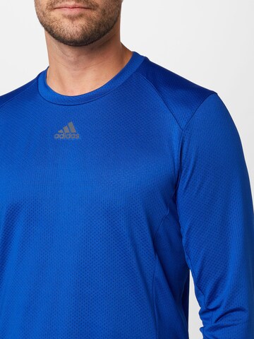 ADIDAS SPORTSWEAR Performance shirt 'Hiit ' in Blue