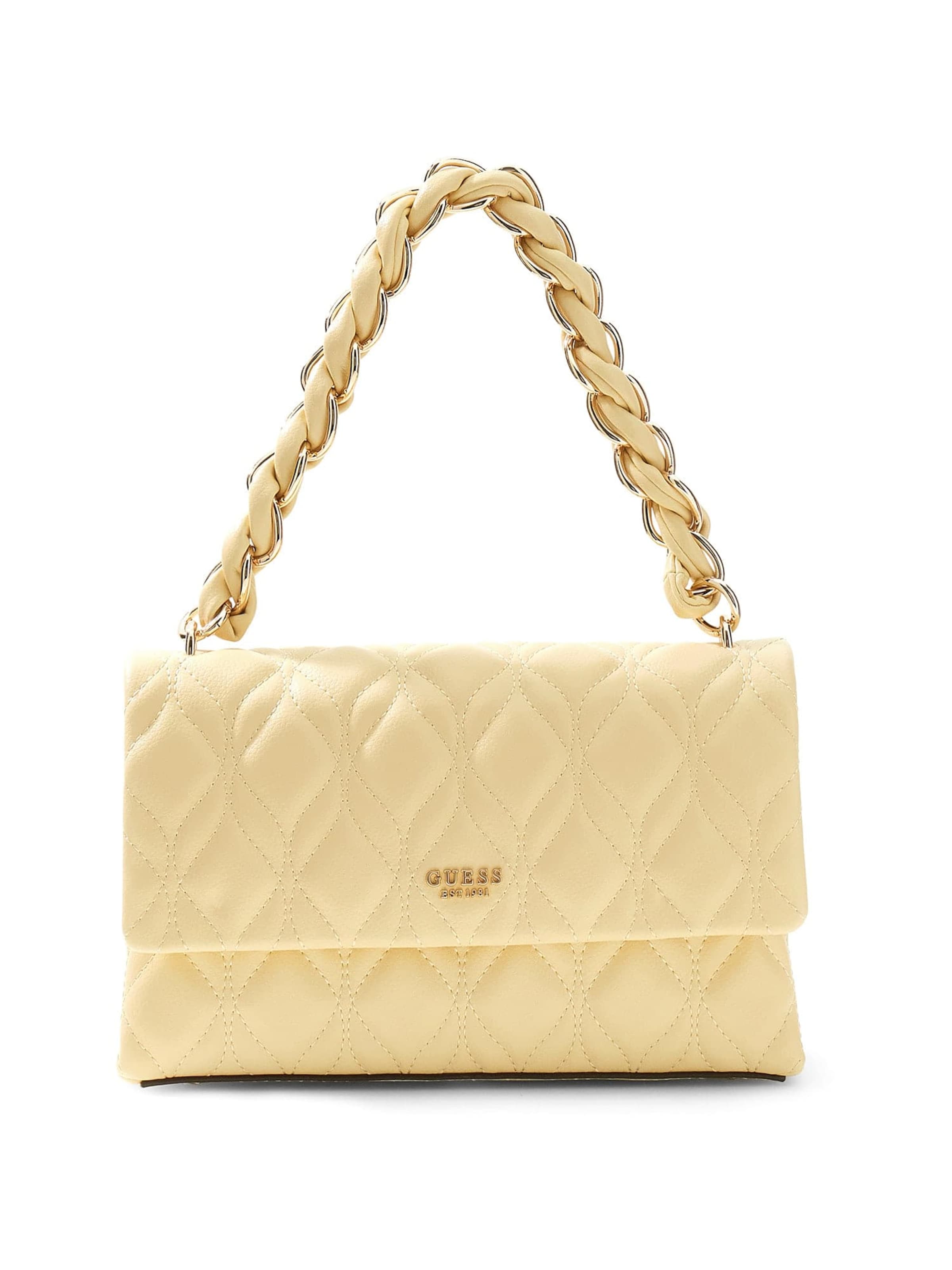 GUESS Schultertasche 'Maxine' in Gelb: Vorderseite
