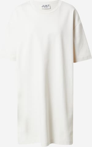 JUST FEMALE Φόρεμα 'Kyoto' σε λευκό: μπροστά