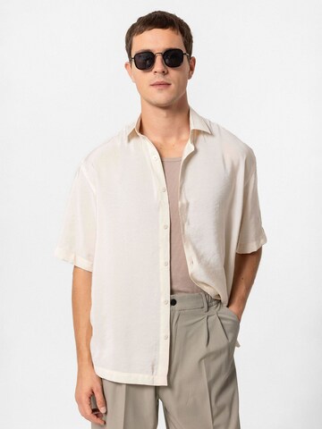 Antioch Comfort fit Button Up Shirt 'Oscar' in Grey