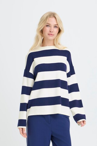 b.young Sweater 'BYOTARI' in Blue: front