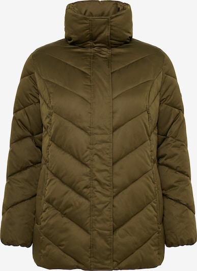 Ulla Popken Funktionsjacke in M-L in oliv, Produktansicht