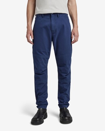 regular Pantaloni chino di G-Star RAW in blu: frontale