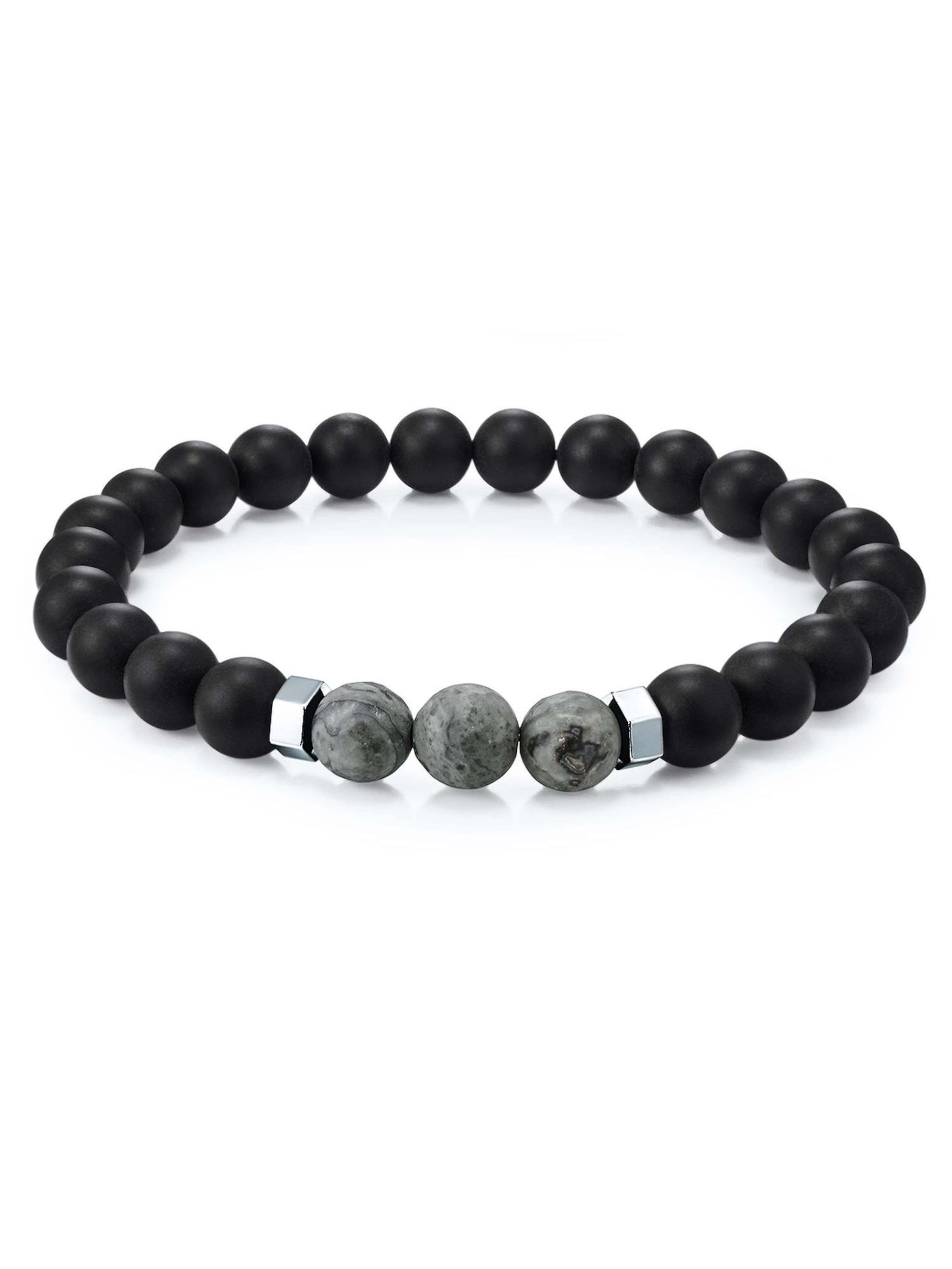 Braccialetto di True Rebels in nero: frontale