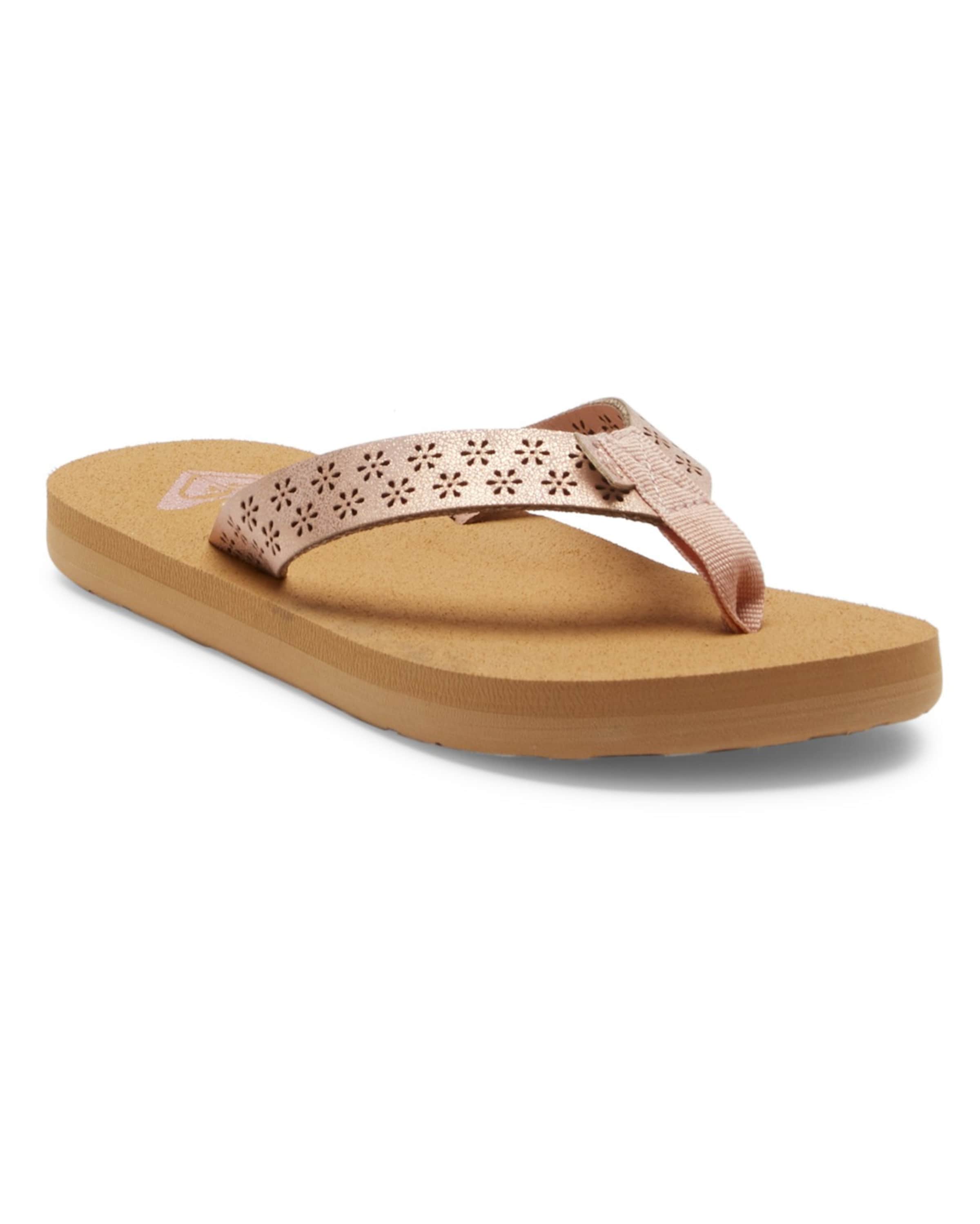 ROXY Sandals 'Porto' in Pink: front