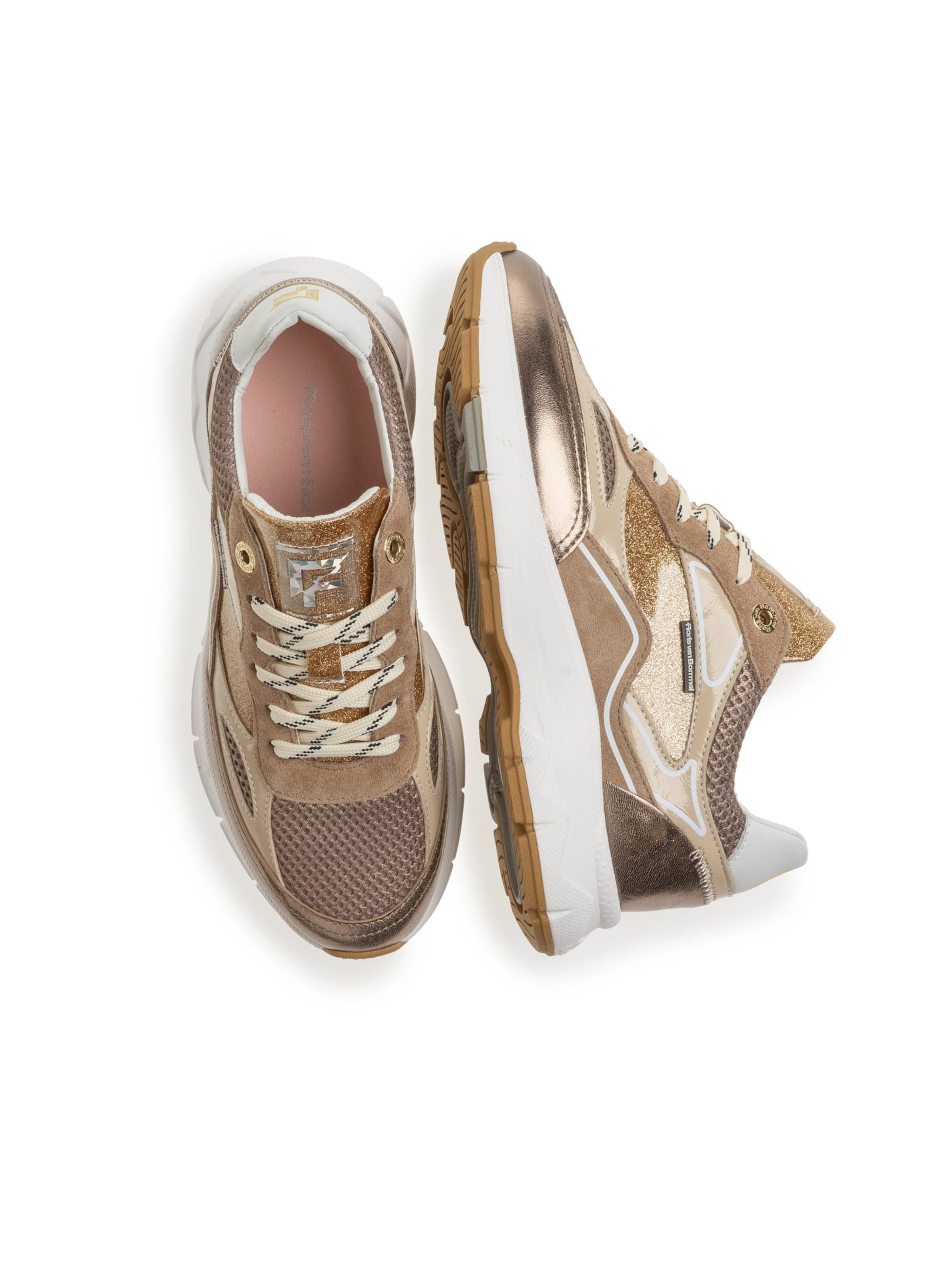 Floris van Bommel Sneaker 'Daysi 01' in Braun