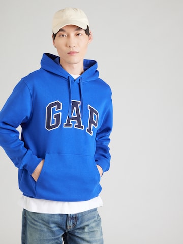 GAP Majica 'HERITAGE' | modra barva: sprednja stran