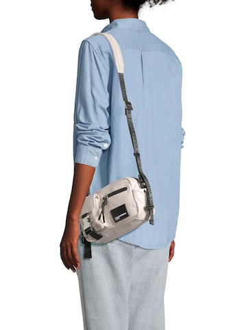 KARL LAGERFELD JEANS - Mala de ombro em cinzento: frente