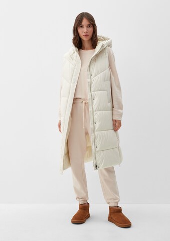 Gilet s.Oliver en blanc