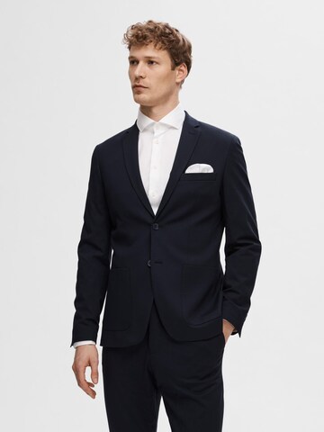 SELECTED HOMME Pocket Square in White: front