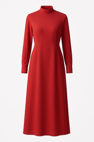 Robe Touche Prive en rouge : devant