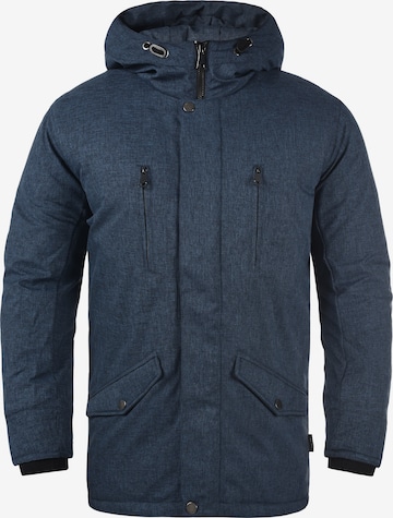 INDICODE JEANS Winterparka 'Scipio' in Blauw: voorkant