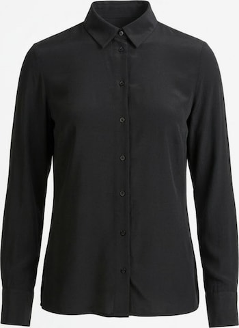 Camicia da donna 'Seidenbluse Collettoseta' di Posh Gear in nero: frontale