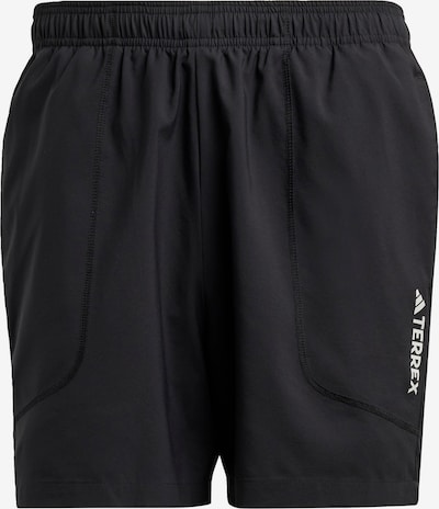 Pantaloni outdoor 'Multi' ADIDAS TERREX pe negru / alb, Vizualizare produs