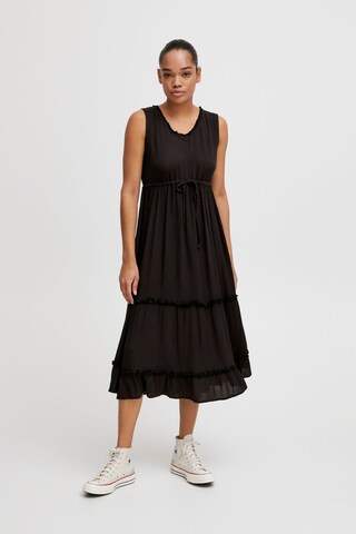 ICHI Dress 'Marro' in Black: front