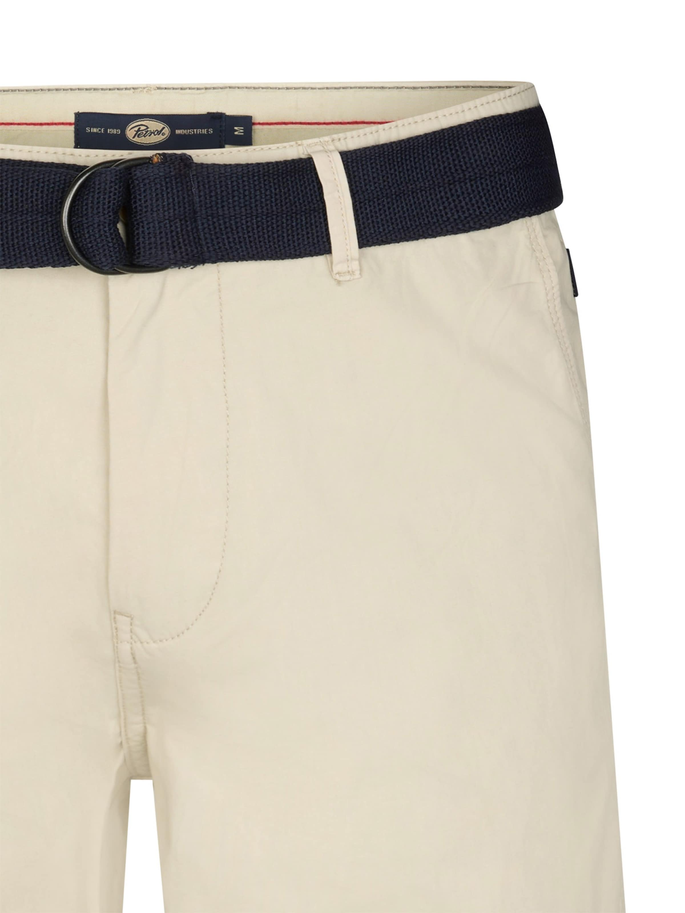 Petrol Industries Обычный Брюки-чинос в Белый