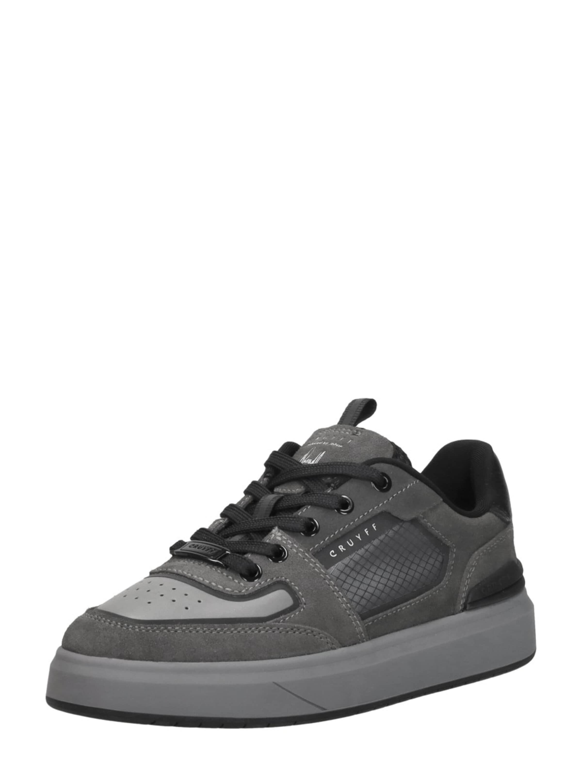Cruyff Sneakers 'Edorsed Tech Pinstripe' in Grijs: voorkant