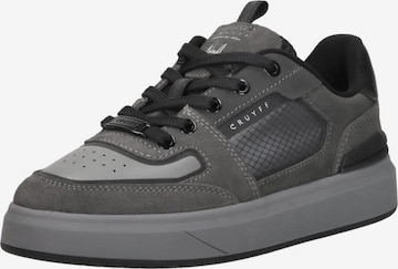 Cruyff Sneakers 'Edorsed Tech Pinstripe' in Grijs: voorkant
